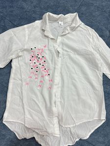 White Cotton Shirt