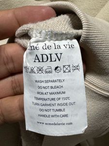 Acme De La Vie ADLV Off White Hoodie