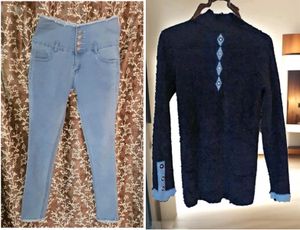 High-Waisted Jeans & Soft Fluffy Top
