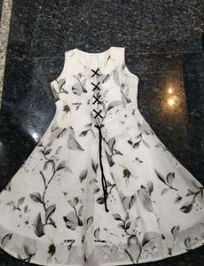 Floral Corset-Style Dress