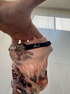 Floral Print Off-Shoulder Top