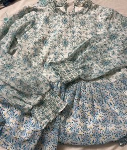 And Peplum Top