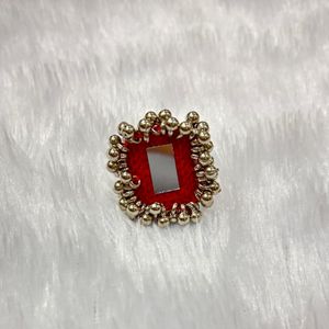 Red Decorative Ring