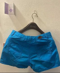 Blue Denim Shorts