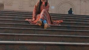 Umbrella Dress Off Shoulder Dress