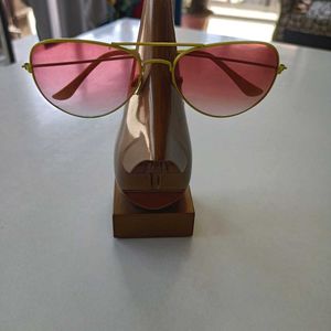 Vintage Pink Aviator Sunglasses