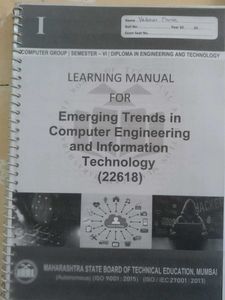 Sem 6 Diploma Book Maharashtra State