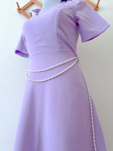 Pearly Lavender Dress