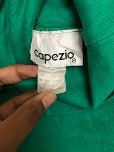 Capezio Green Cotton T Shirt