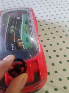 Vintage Red Car Game