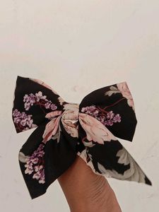 Flower Bow For Both Long And Short Hair