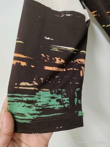 Colorful Brushstroke Top - 34 Bust