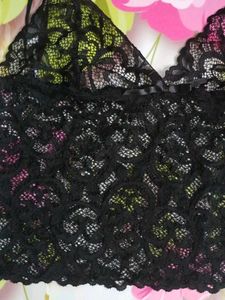 (1102)Black Lace Bralette