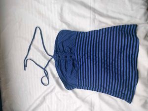 Striped Blue Top