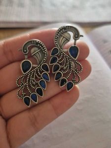 Peacock Style Drop Earrings