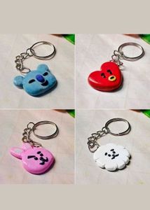 BT21 BTS Kpop Keychains