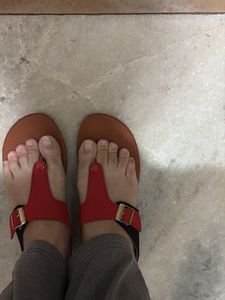 Stylish Red Flats