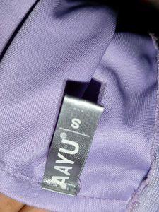 Chic Purple Mini Dress