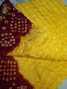 Yellow Saree