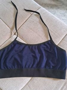 Navy Blue Sports Bra