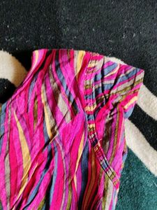 A Line Frock Cut Kurti For Daily Wear Use
