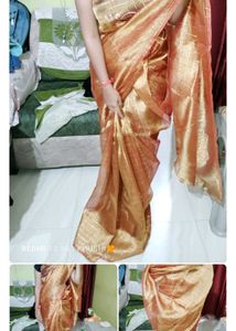 Shiny Saree With Blouse