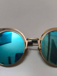 Blue Round Style Glares