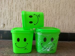 Plastic Containers Set Of 3. Best Quality Prefer.