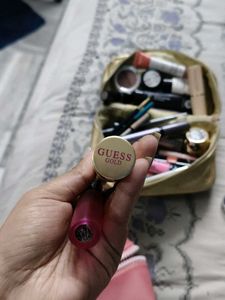 Makeup Bag with Assorted Cosmetics