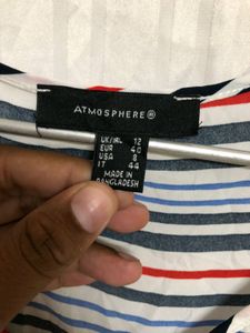 Atmosphere White Tank Top