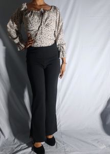 Price Drop!!!! Korean Style Square Neck Crop Top F