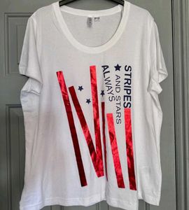 Stripes & Stars Tee - Plus size