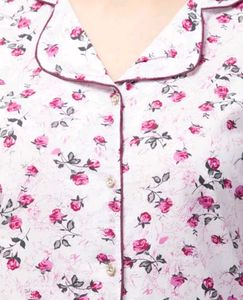 Floral Print Pajama Set