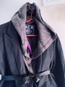 Stylish B.C.R Hooded Coat