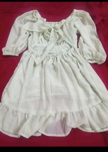 Stylish Flared mint green Mini Dress