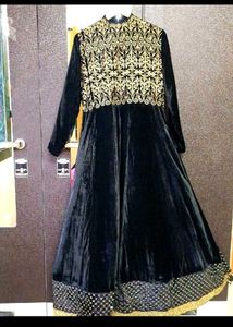 Velvet Wedding Gown🖤👌