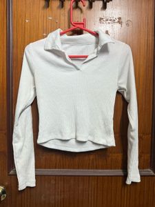 Ribbed Knit Top/crop top | Price Drop