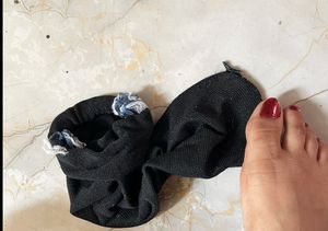 Used Black Socks