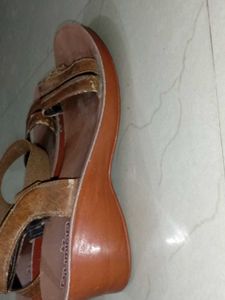 Brown High Heeled Sandals