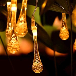 Decorative LED Lighting Chain with Crystal Water D