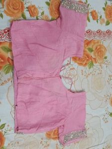 Pink Embellished Blouse