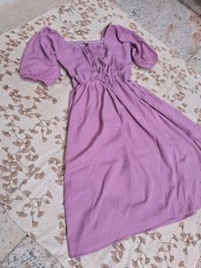 🌸BAESD Pink ruched Dress🌸