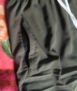 Olive Green Athletic Shorts