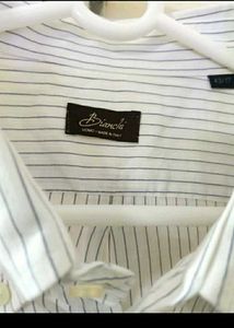 FINAL PRICE -NEW BIANCHI Striped Half Sleeve Shirt