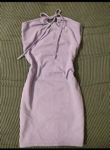 Lilac Mini Bodycon Dress