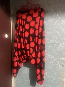 Polka Dot Harem Pants