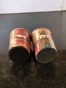 Unique printed Copper Jug with Glass set