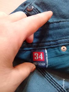 Blue Flare Jeans