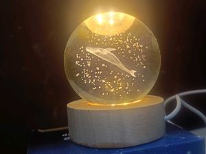 CRYSTAL BALL WITH 2W LED