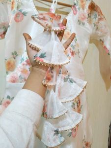 Organza Anarkali Suit